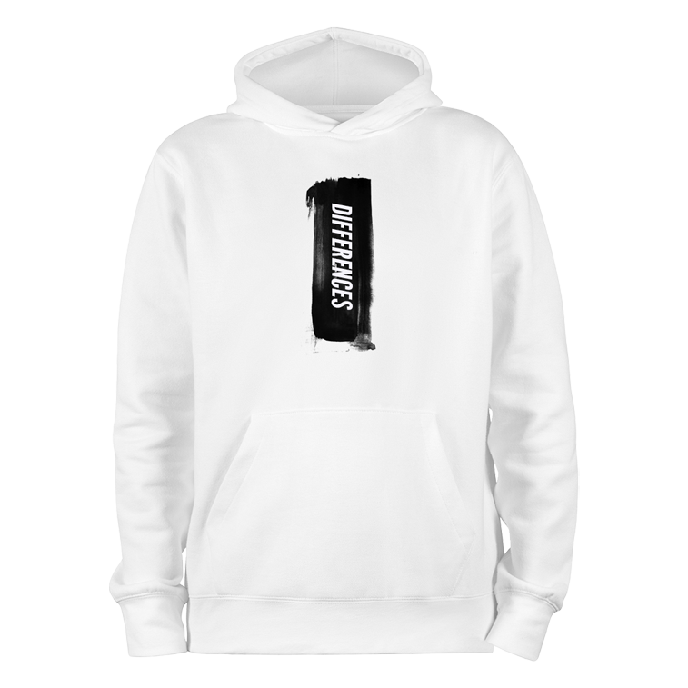 B Young - Differences Paint Stripe White Hoody