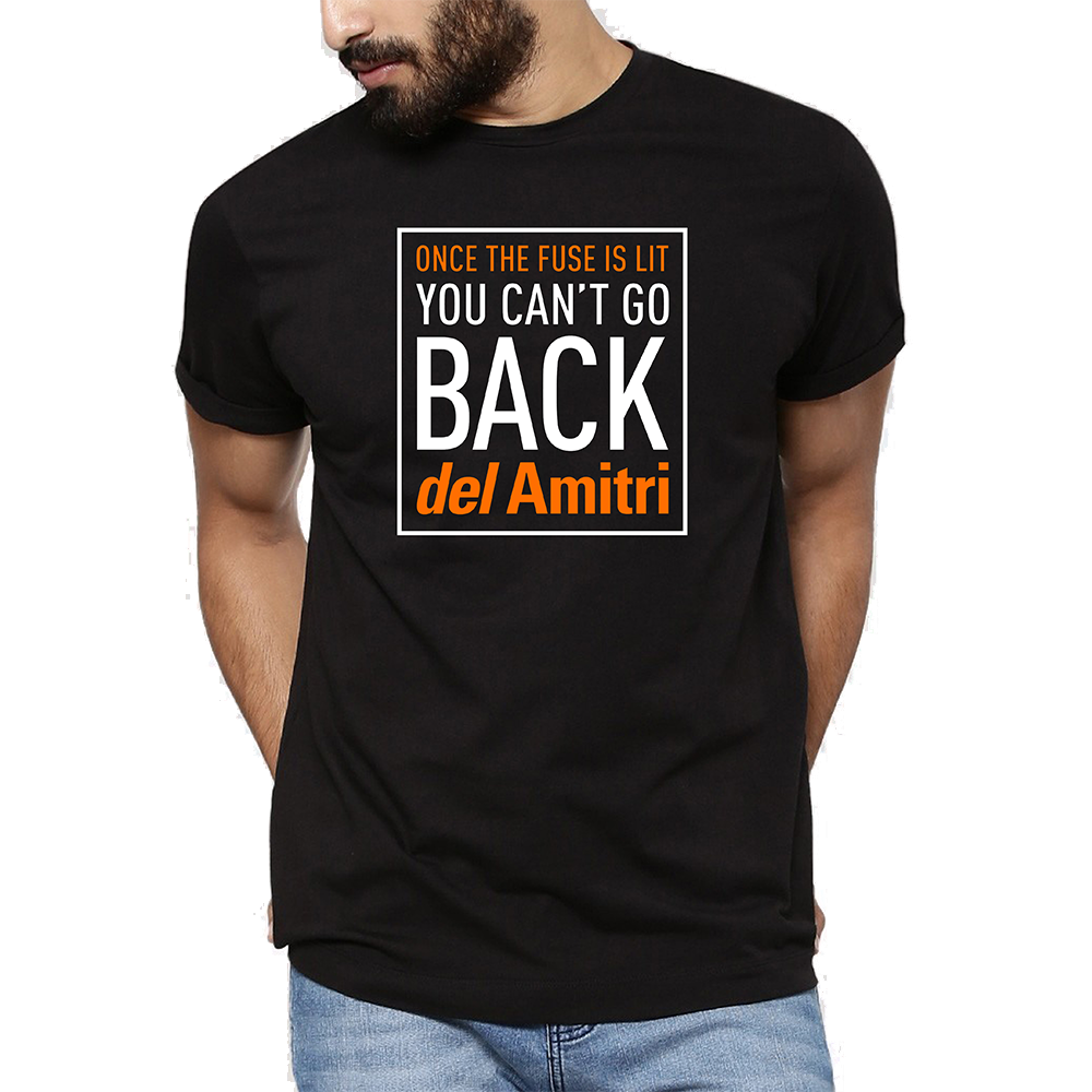 Del Amitri You Can't Go Back Documentary - You Cant Go Back- Black T-Shirt