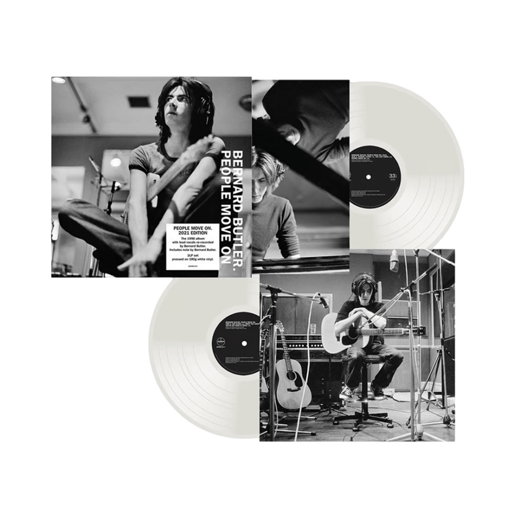 Bernard Butler - People Move On 2021 Recording White Double-Vinyl