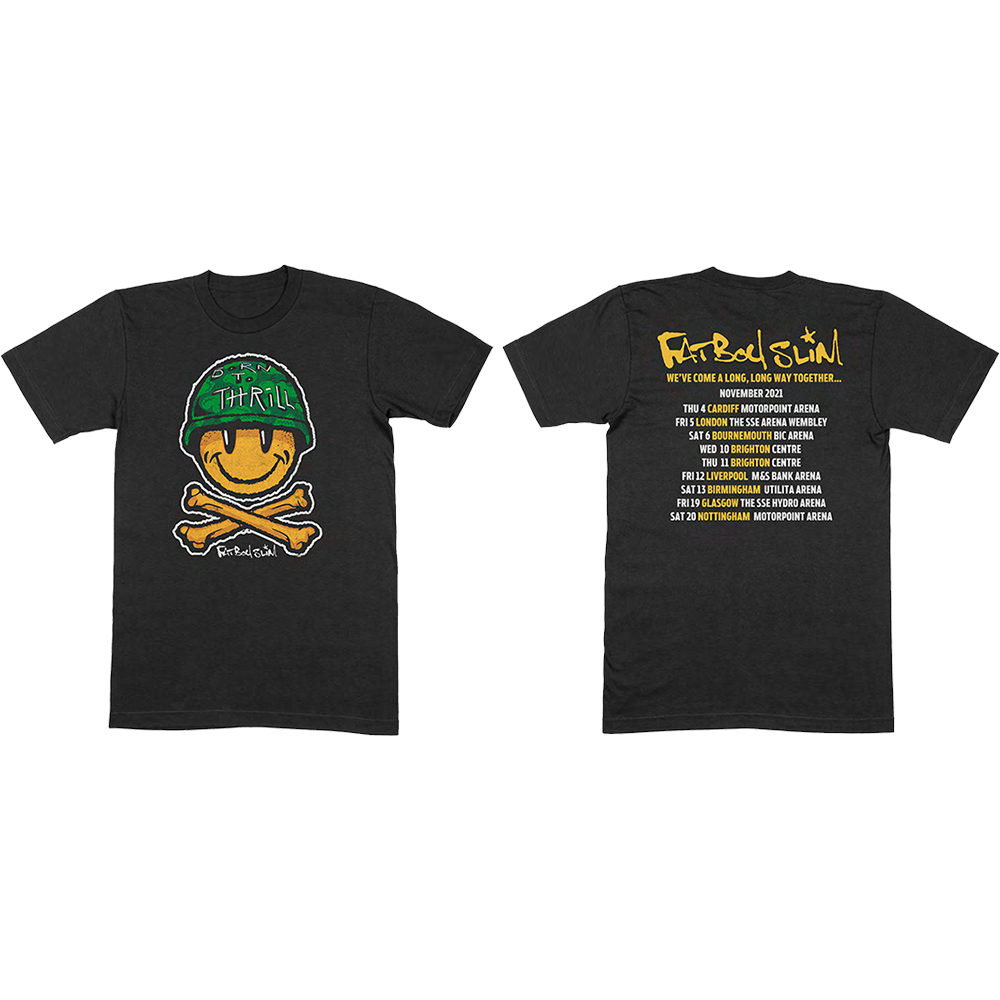 Fatboy Slim - Black November Tour 2021 T-Shirt