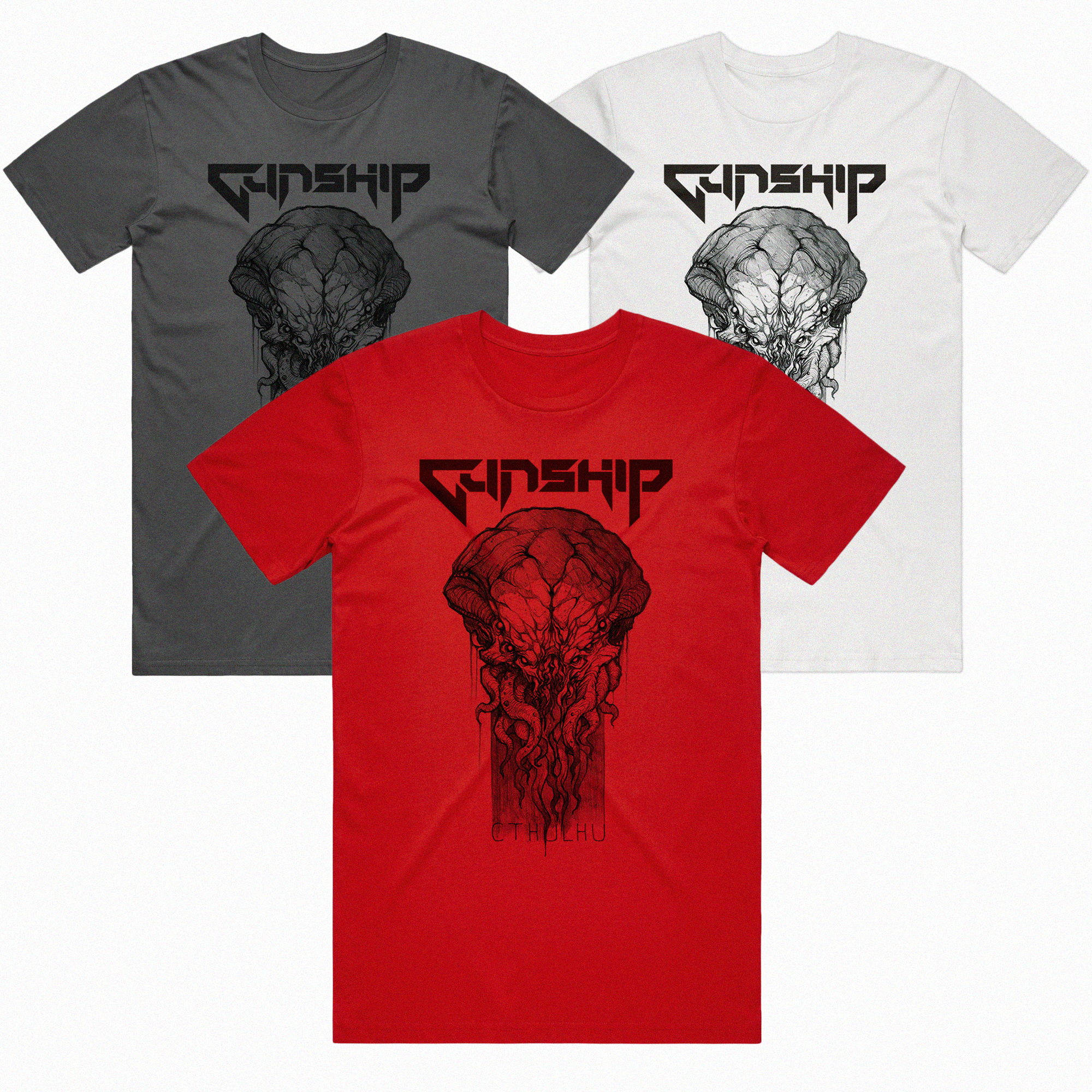 GUNSHIP - Cthulhu T-shirt