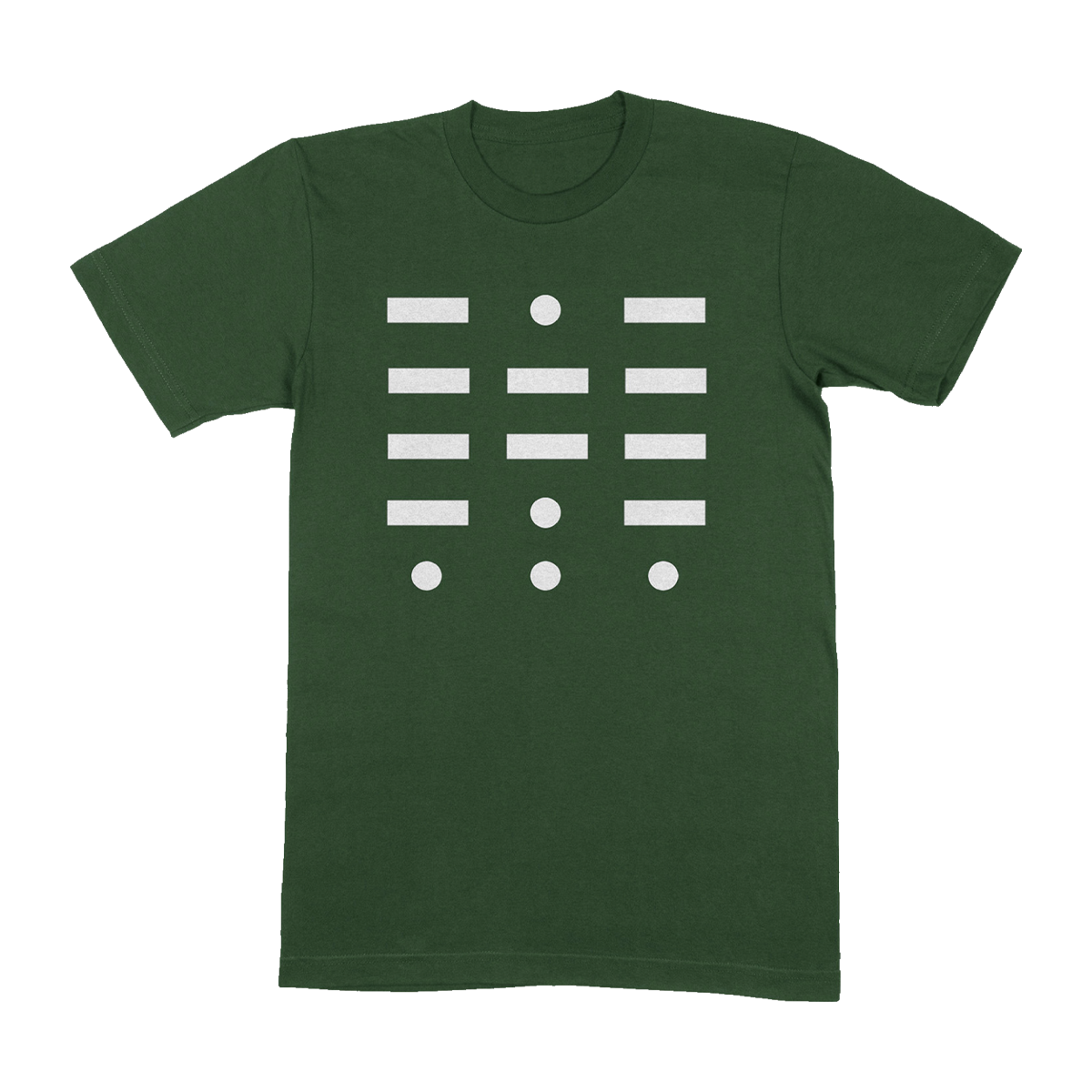 The Kooks - 10 Tracks To Echo In The Dark Green T-Shirt