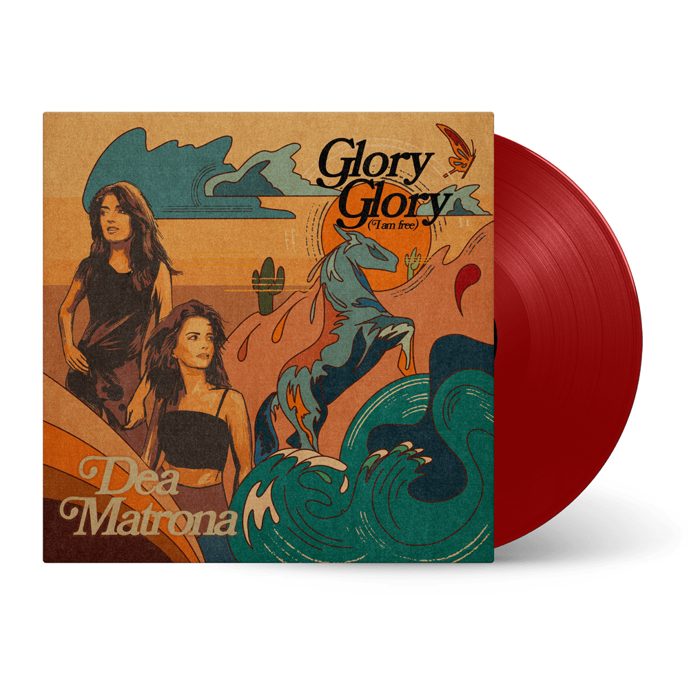 Dea Matrona - Glory-Glory I am free Red Signed 12-Inch Vinyl