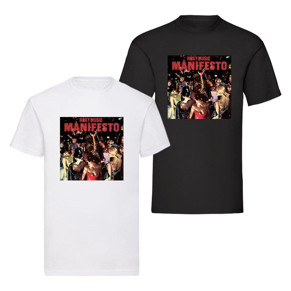 Roxy Music - Manifesto Album Cover T-Shirt