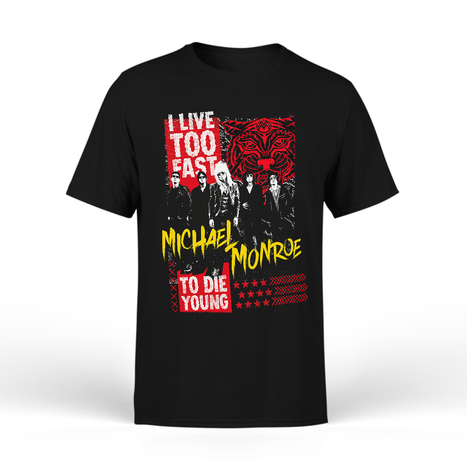 Michael Monroe - I Live Too Fast to Die Young T-Shirt