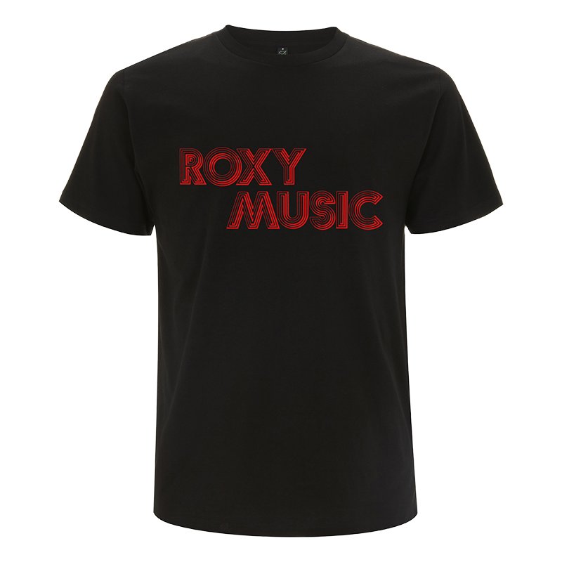 Roxy Music - Roxy Music Red Logo T-Shirt