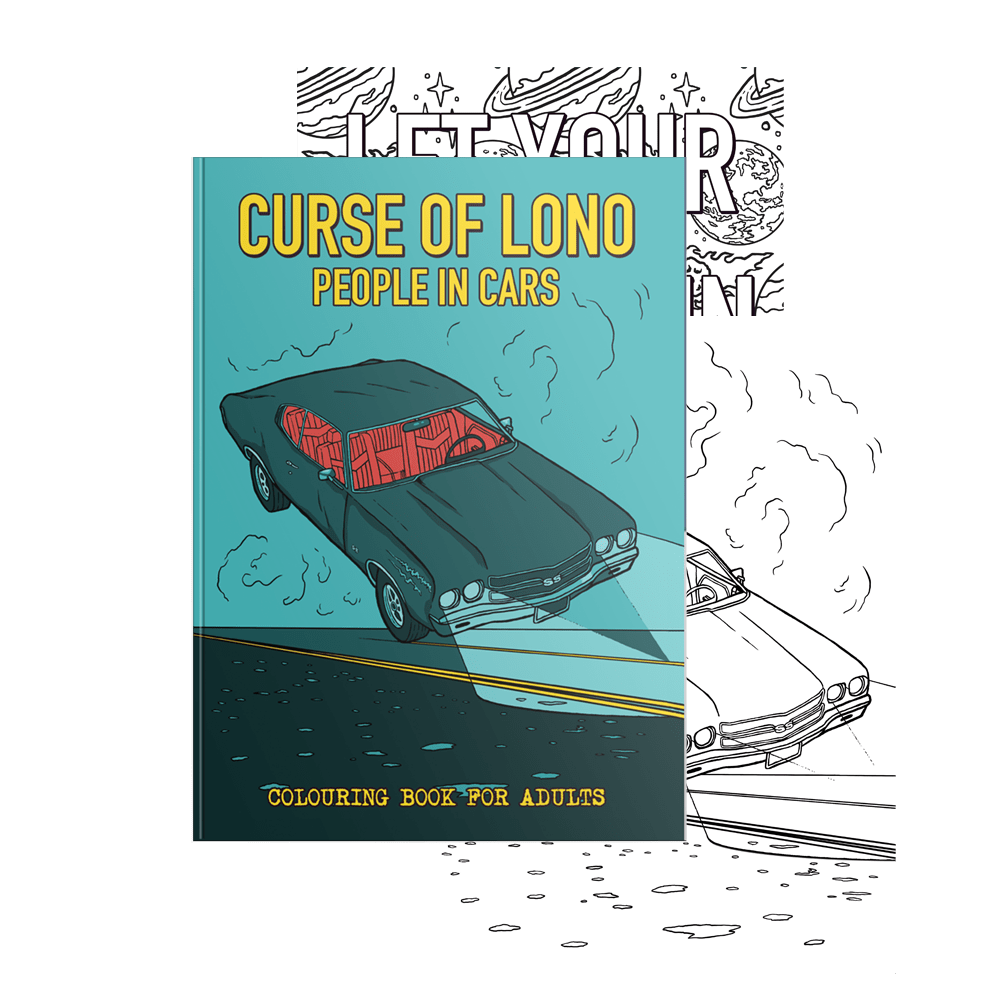 Curse Of Lono - Colouring Book