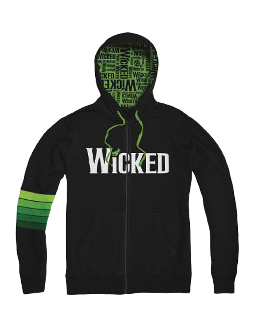 Wicked - Unisex Stripe Logo Hoodie