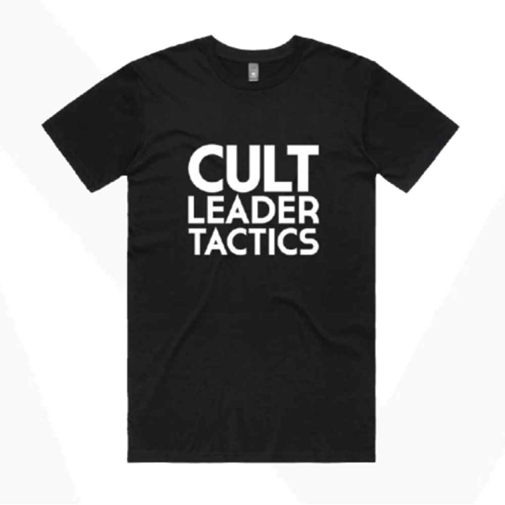 Paul Draper - Cult Leader Tactics Black T-Shirt