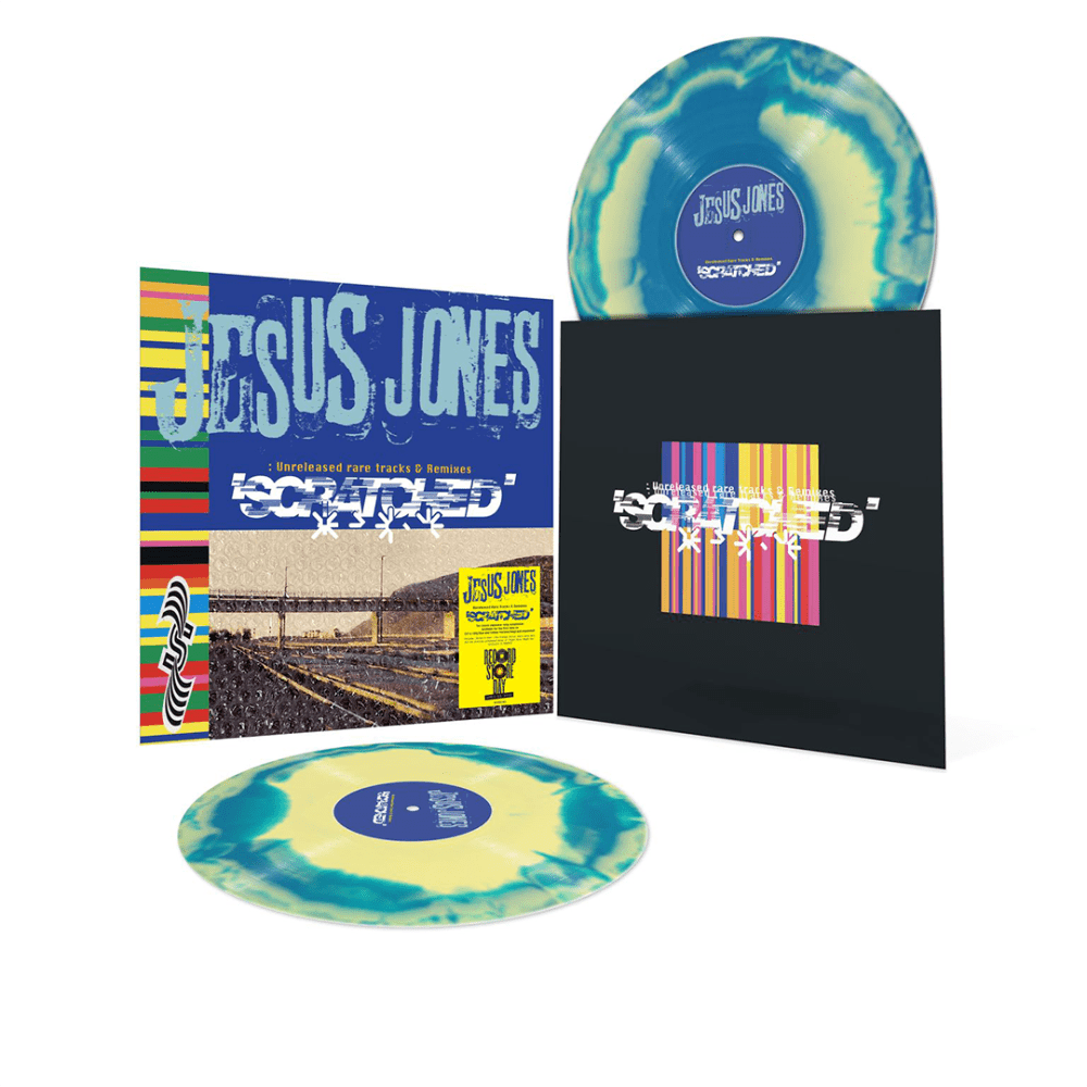 Jesus Jones - Scratched Unreleased Rare Tracks & Remixes RSD 2022 Double-Vinyl