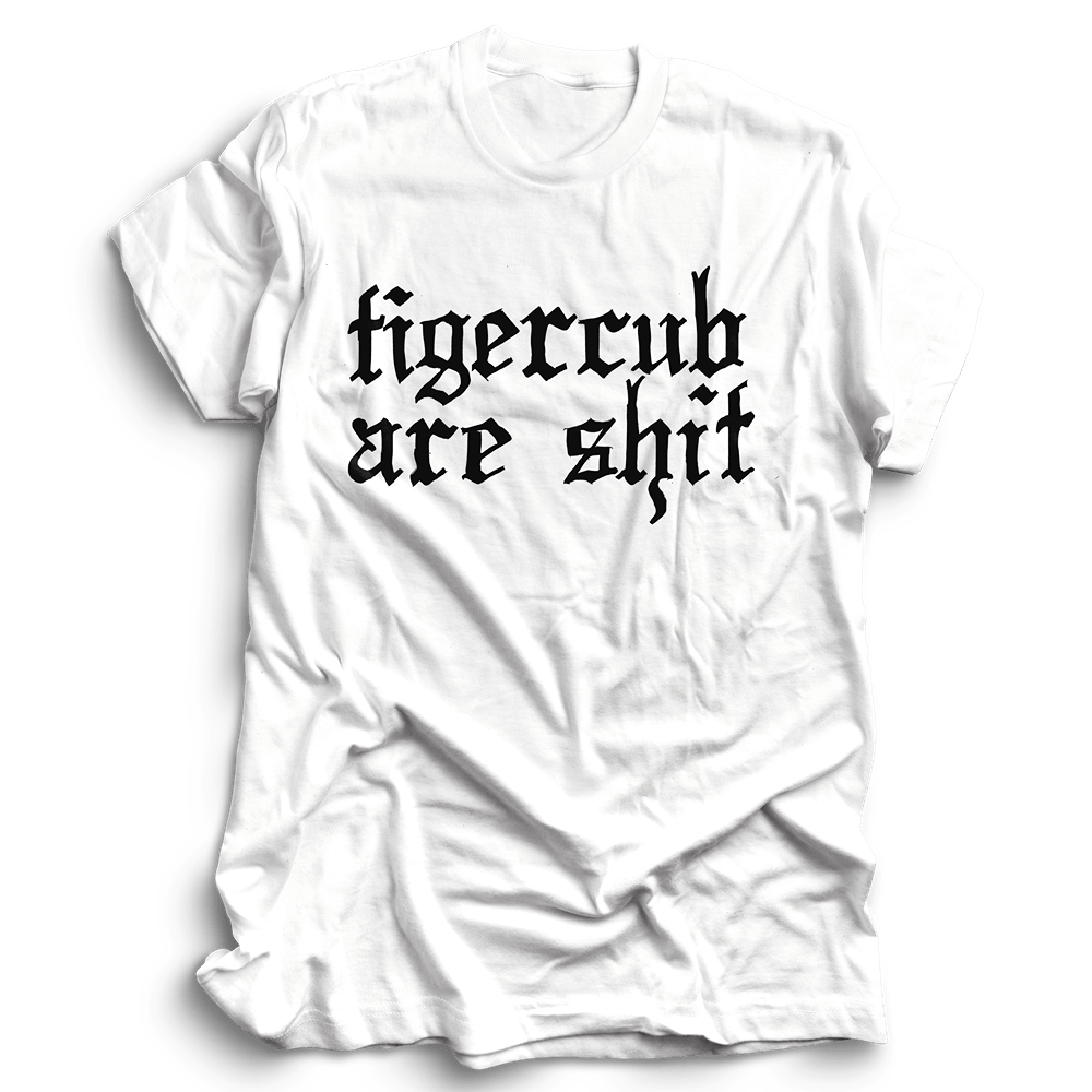 Tigercub - Tigercub Are Shit Black/White T-Shirt