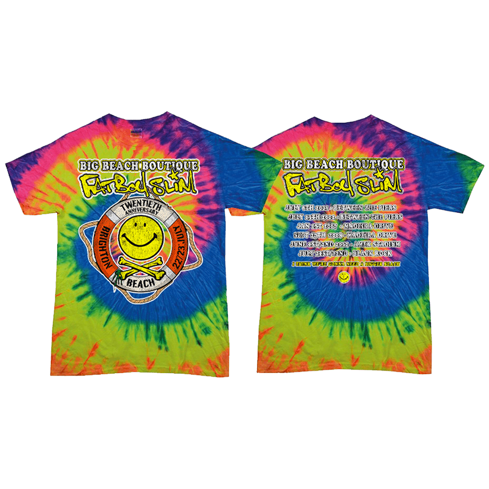 Fatboy Slim - Big Beach Boutique Tie Dye T-Shirt