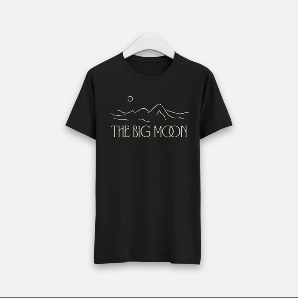 The Big Moon - Black Mountain Glow In The Dark T-Shirt