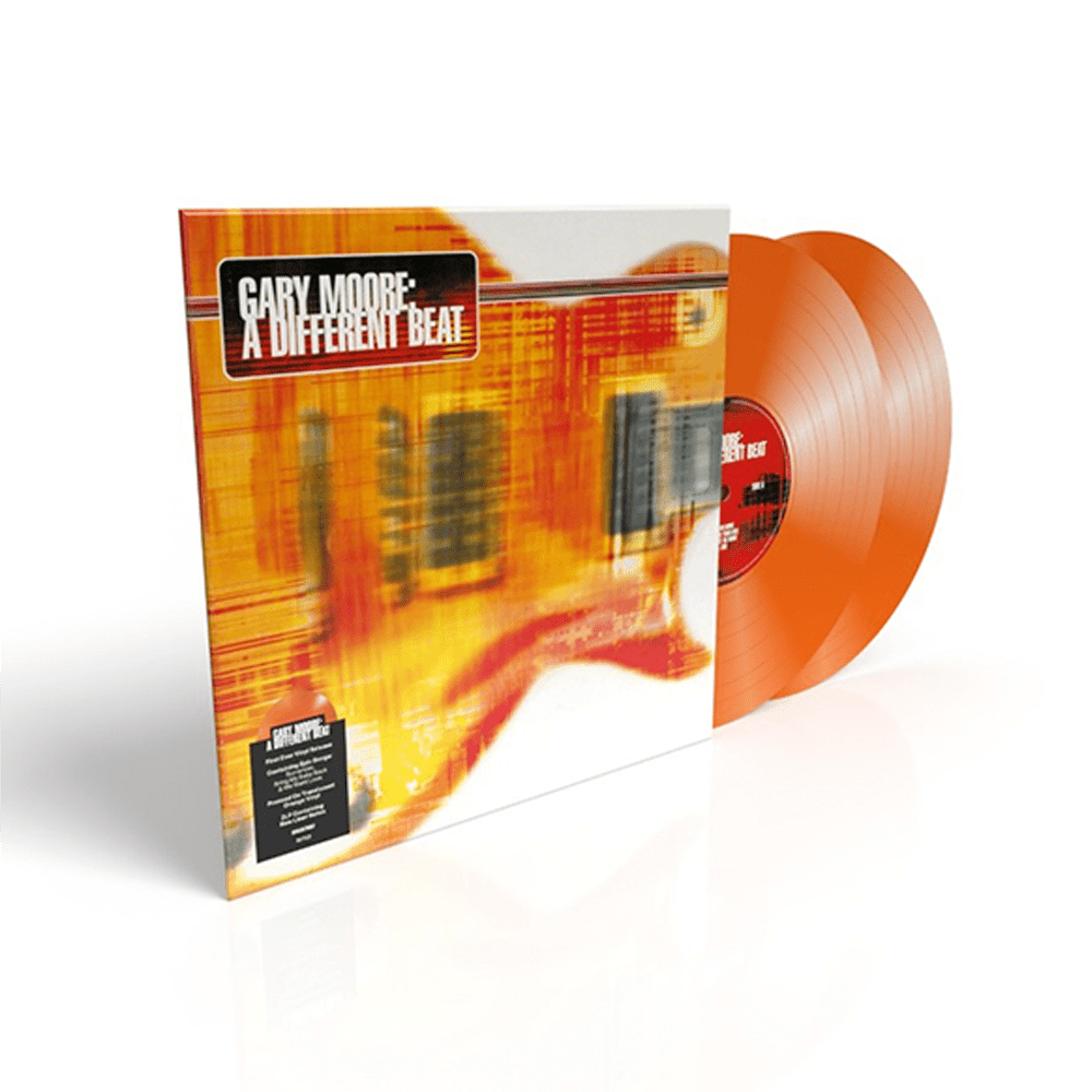 Gary Moore - A Different Beat Transparent Orange Double Vinyl