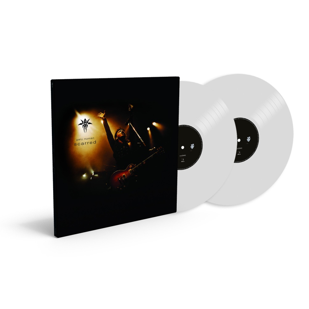 Gary Numan - Scarred - Live At Brixton Academy White Double Vinyl