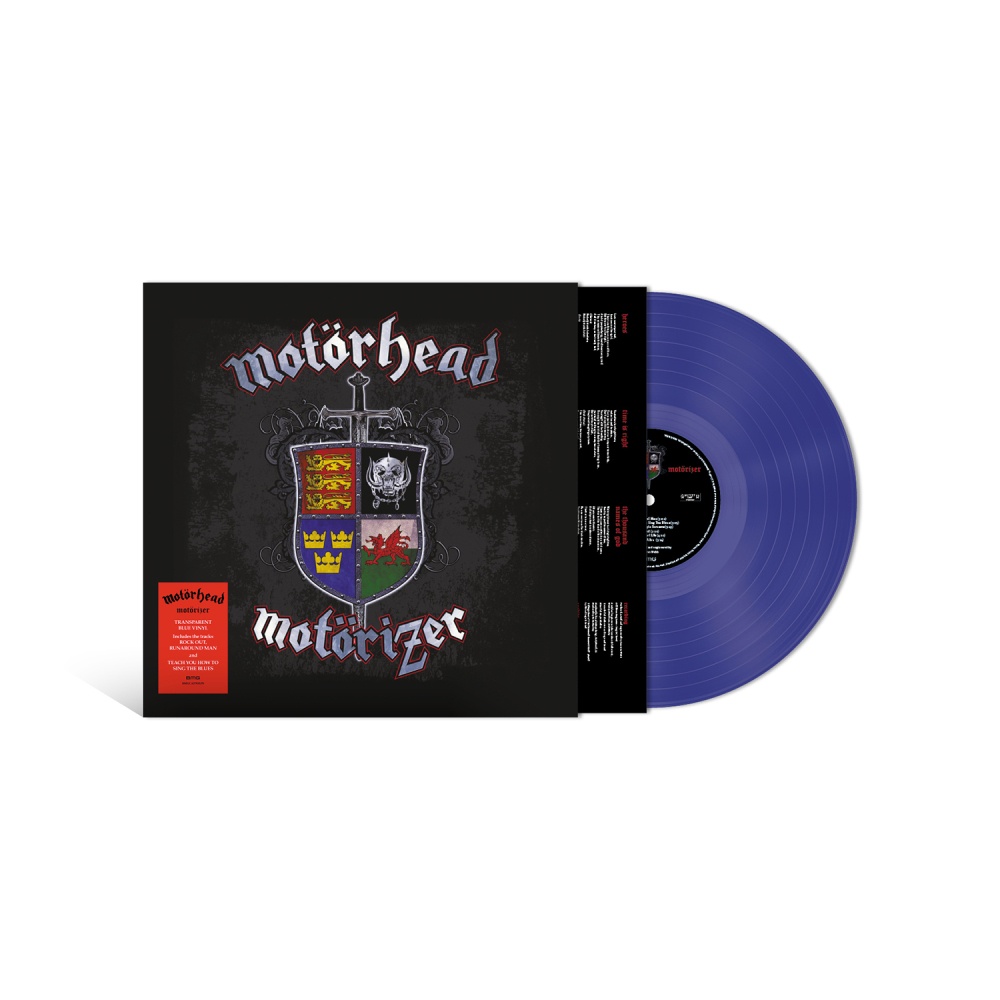 Motörhead - Motörizer Transparent Blue Vinyl