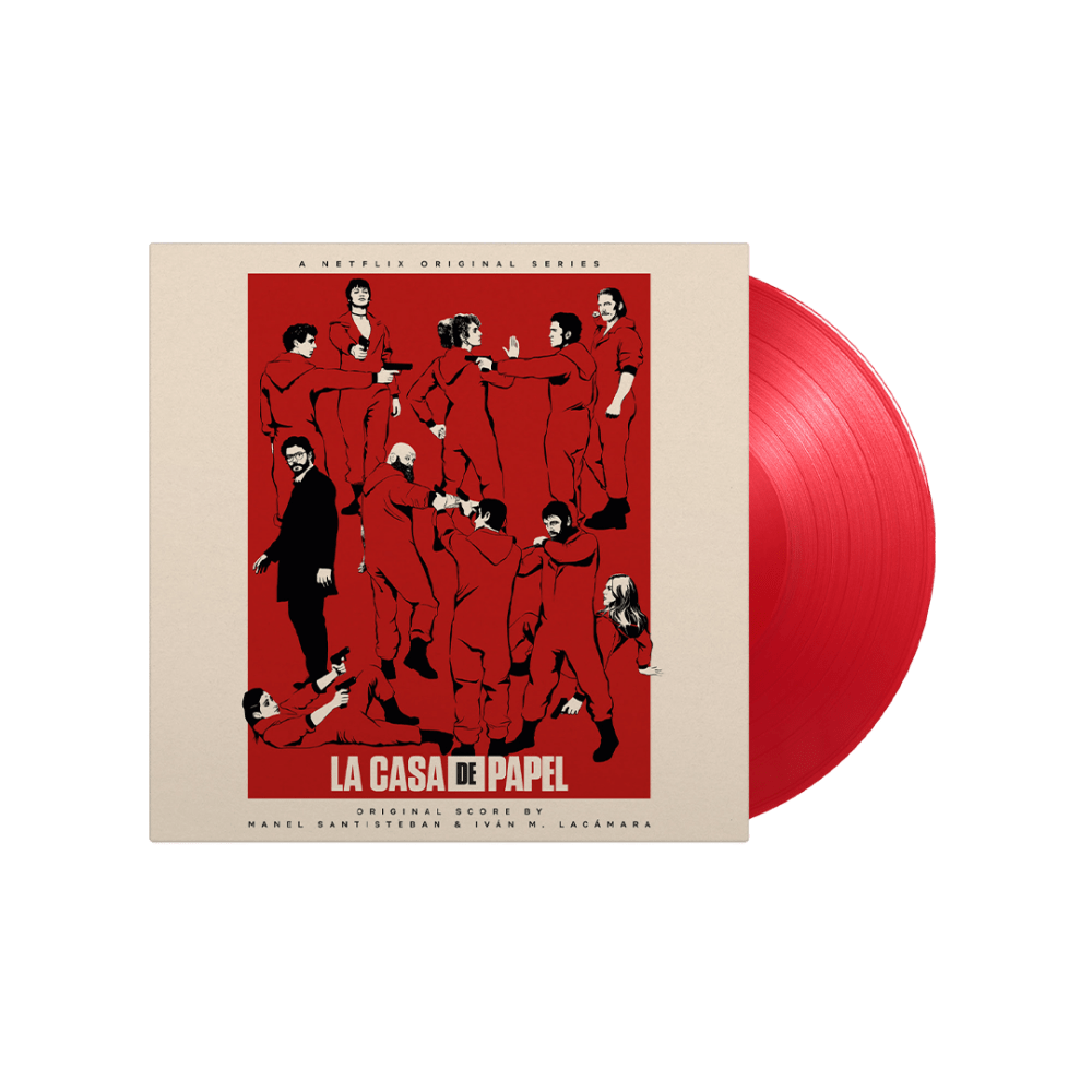 Manel Santisteban & Iván M. Lacámara - La Casa de Papel Red Double Heavyweight Vinyl