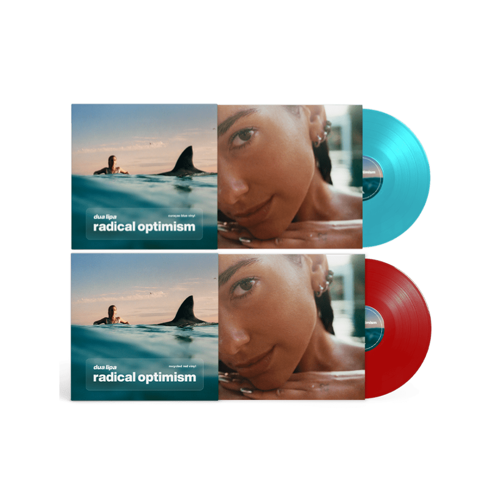 Dua Lipa - Radical Optimism Curacao Blue + Red Vinyl