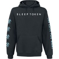 Sleep Token Hooded sweater The Love S to 4XL for Men black - Image 1