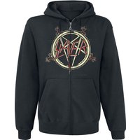 Slayer Hooded zip Haunting S to XL for Men black - Image 1