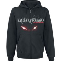 Disturbed Hooded zip Yep Your Sleeve M to XL for Men black - Image 1