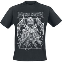 Megadeth T-Shirt Rising S to 4XL for Men black - Image 1