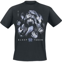 Sleep Token T-Shirt Grabbing Hands S to 4XL for Men black