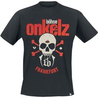 Böhse Onkelz T-Shirt Third-Eye Skull S to 3XL for Men black - Image 1