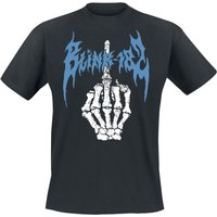 Blink 182 T-Shirt Middle Finger S to XXL for Men black - Image 1