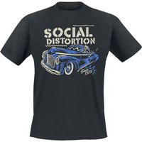 Social Distortion T-Shirt Vintage Ride S to 3XL for Men black - Image 1