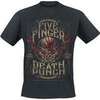 Five Finger Death Punch T-Shirt 100 Proof T-shirt S to 4XL for Men black - Image 1