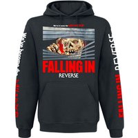 Falling In Reverse Hooded sweater Walking Dead S to XL for Men black - Image 1