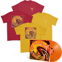 Future Utopia - Django's High Deluxe Orange Vinyl + T-Shirt (Choice Of Colour) + Bonus CD - Image 1