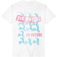 Sex Pistols T-Shirt No Future S to 3XL for Men white - Image 1