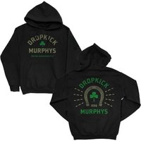 Dropkick Murphys Hooded sweater Lucky Horseshoe S to XL for Men black - Image 1