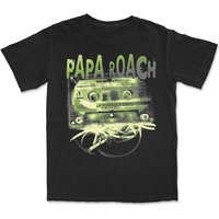 Papa Roach T-Shirt Cassette M to XL for Men black - Image 1