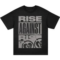 Rise Against T-Shirt Grid S to XXL for Men black - Image 1