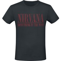 Nirvana T-Shirt Something In The Way S to 4XL for Men black - Image 1