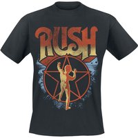 Rush T-Shirt Starman S to XXL for Men black - Image 1