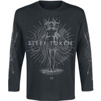 Sleep Token Long-sleeve Shirt Rain Mineral S to XXL for Men black - Image 1