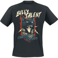 Billy Talent T-Shirt Chaotic Flashes S to 3XL for Men black - Image 1