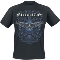Eluveitie T-Shirt Dark Raven S to XL for Men black - Image 1