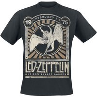 Led Zeppelin T-Shirt Madison Square Garden 1975 S to 4XL for Men black - Image 1