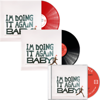 Girl in Red - I'm Doing it Again Baby! Transparent Red + Black Vinyl + CD