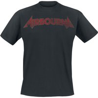Airbourne T-Shirt Cracked Logo M to XXL for Men black - Image 1