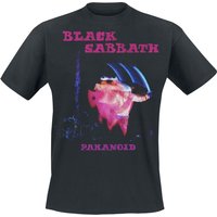 Black Sabbath T-Shirt Paranoid Tracklist S to XXL for Men black - Image 1