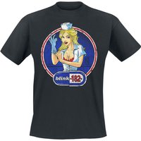 Blink 182 T-Shirt Enema Nurse S to 3XL for Men black - Image 1