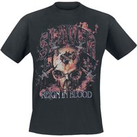 Slayer T-Shirt Reign Sword Skull S to XXL for Men black