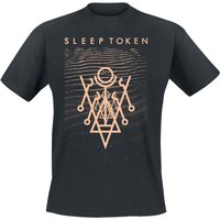 Sleep Token T-Shirt Symbol S to 4XL for Men black - Image 1