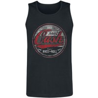 Johnny Cash Tanktop Rock And Roll S to 3XL for Men black - Image 1